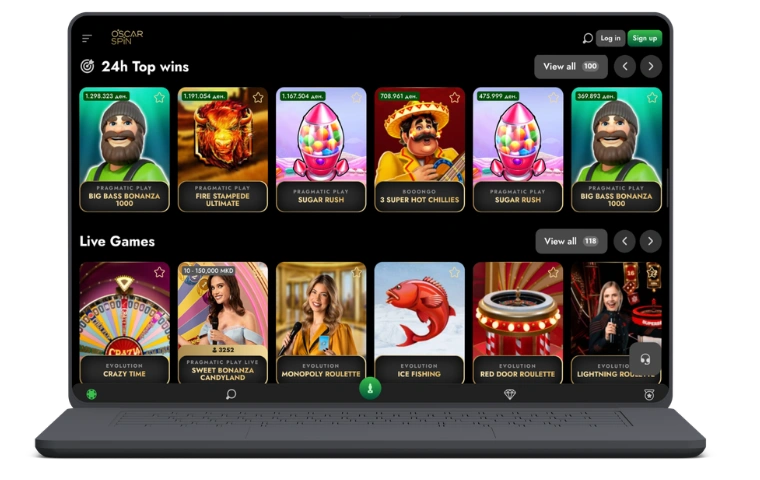 Oscar Spin registar